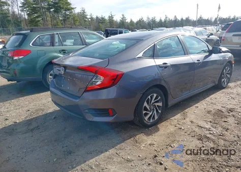 2016 Honda Civic Ex z USA, uszkodzony, nr VIN 2HGFC2F71GH517249